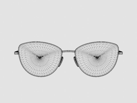 William Morris - 50173 C1 Glasses Model 3D