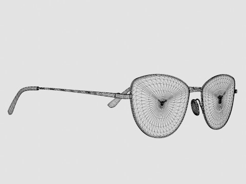 William Morris - 50173 C1 Glasses Model 3D