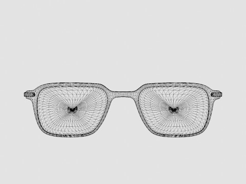 William Morris - 50175 C1 Glasses 3D Модель