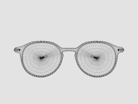 William Morris - 50176 C3 Glasses 3D Model