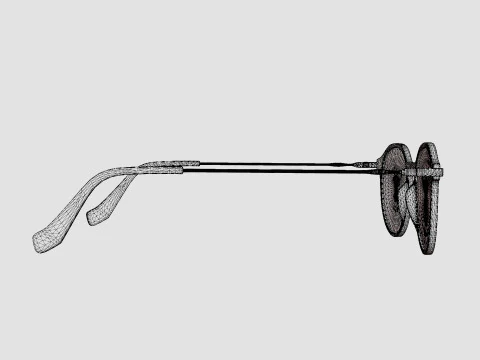 William Morris - 50176 C3 Glasses 3D Model