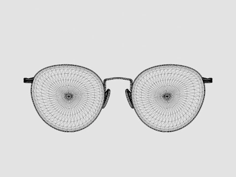 William Morris - 50177 C1 Glasses 3D Model