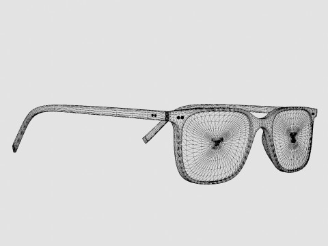William Morris - 50178 C2 Glasses 3D Model