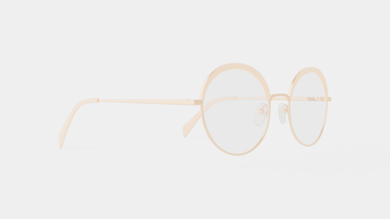 William Morris - ALBA C3 Glasses 3D Model .c4d .max .obj .3ds .fbx .stl .blend