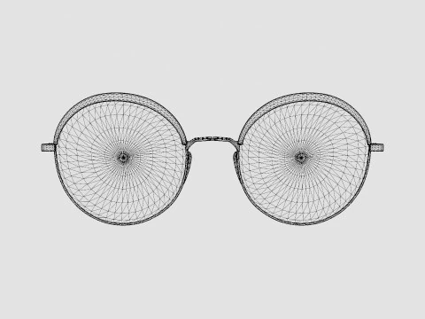 William Morris - ALBA C3 Glasses 3D Model