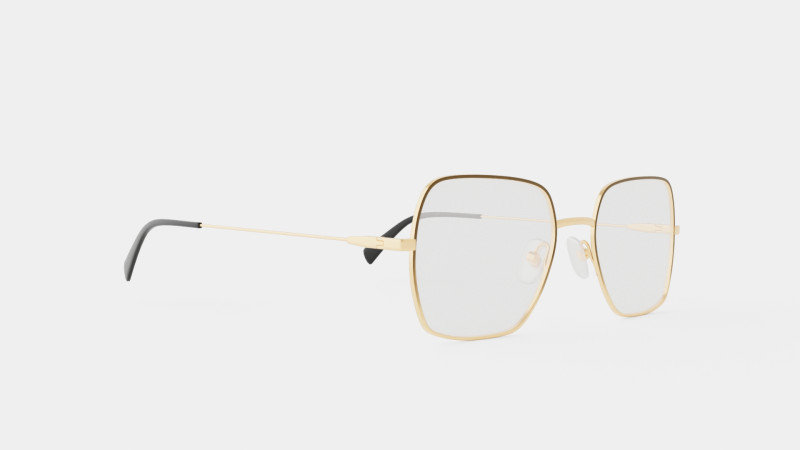 William Morris - Caroline C2 Glasses 3D Model .c4d .max .obj .3ds .fbx .stl .blend