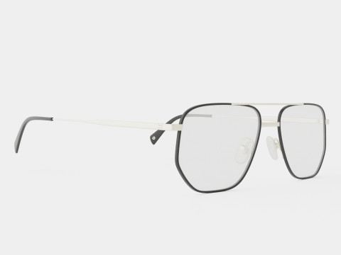William Morris - PAUL C1 Glasses 3D Model