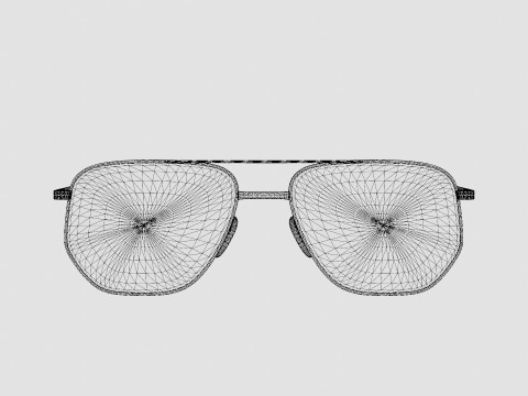 William Morris - PAUL C1 Glasses Modèle 3D