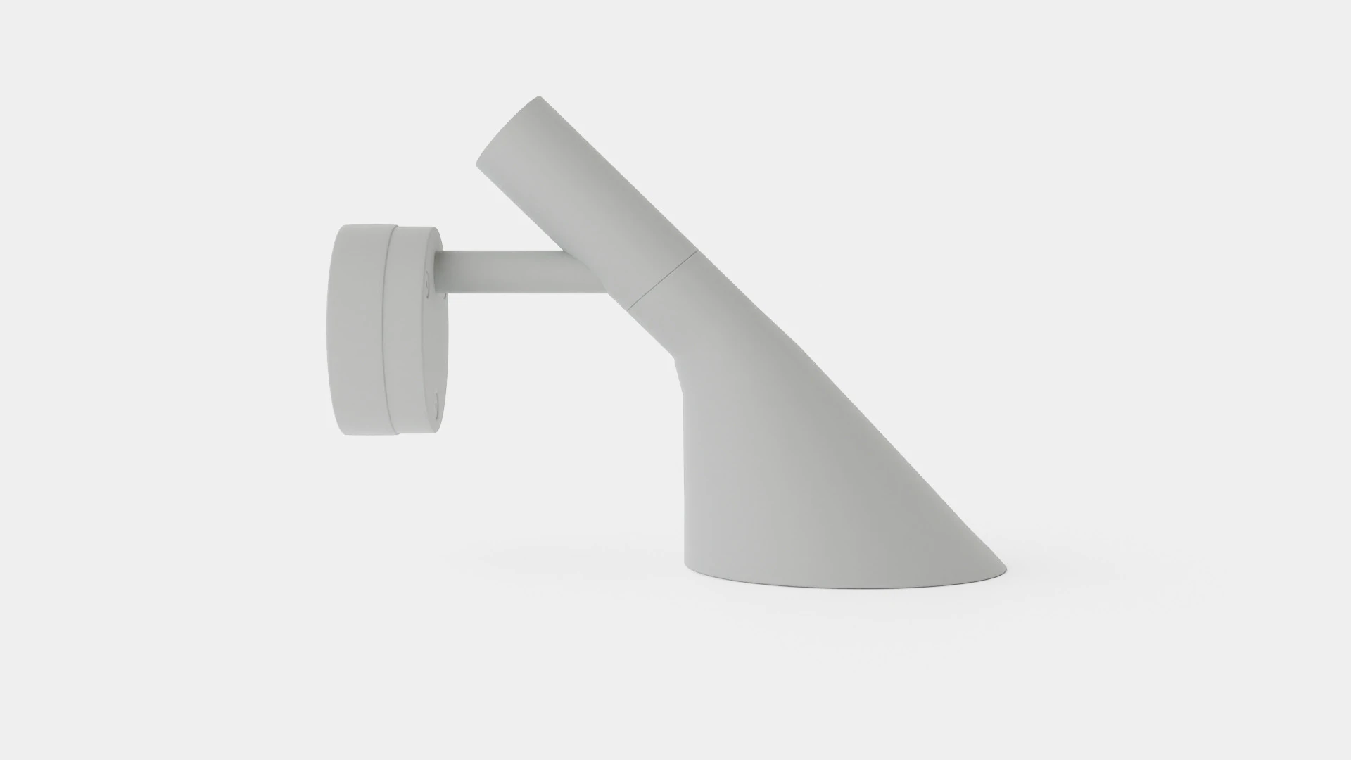 AJ 50 Wall Lamp 3D Model .c4d .max .obj .3ds .fbx .stl .blend 