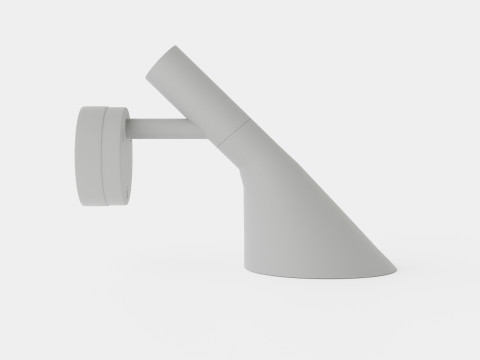 AJ 50 Wall Lamp Modello 3D