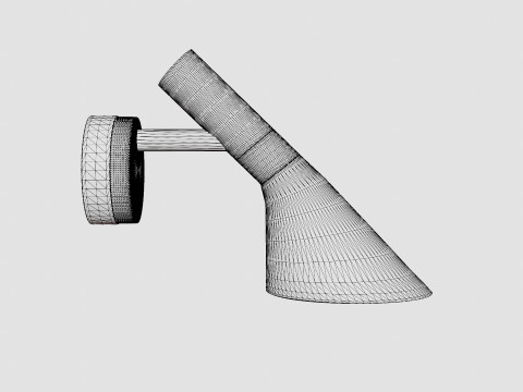 AJ 50 Wall Lamp 3D Model