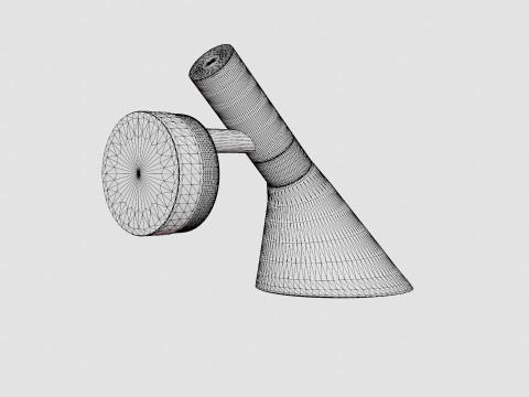AJ 50 Wall Lamp 3D Model