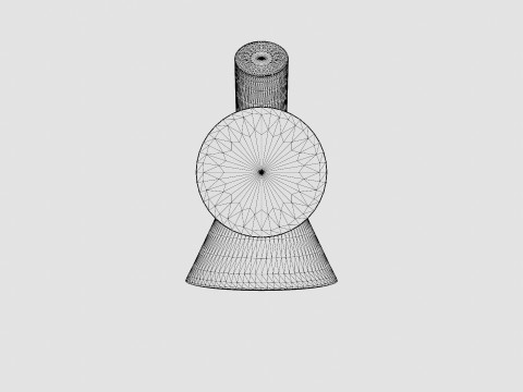 AJ 50 Wall Lamp 3D Model