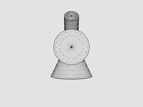 AJ 50 Wall Lamp 3D Model
