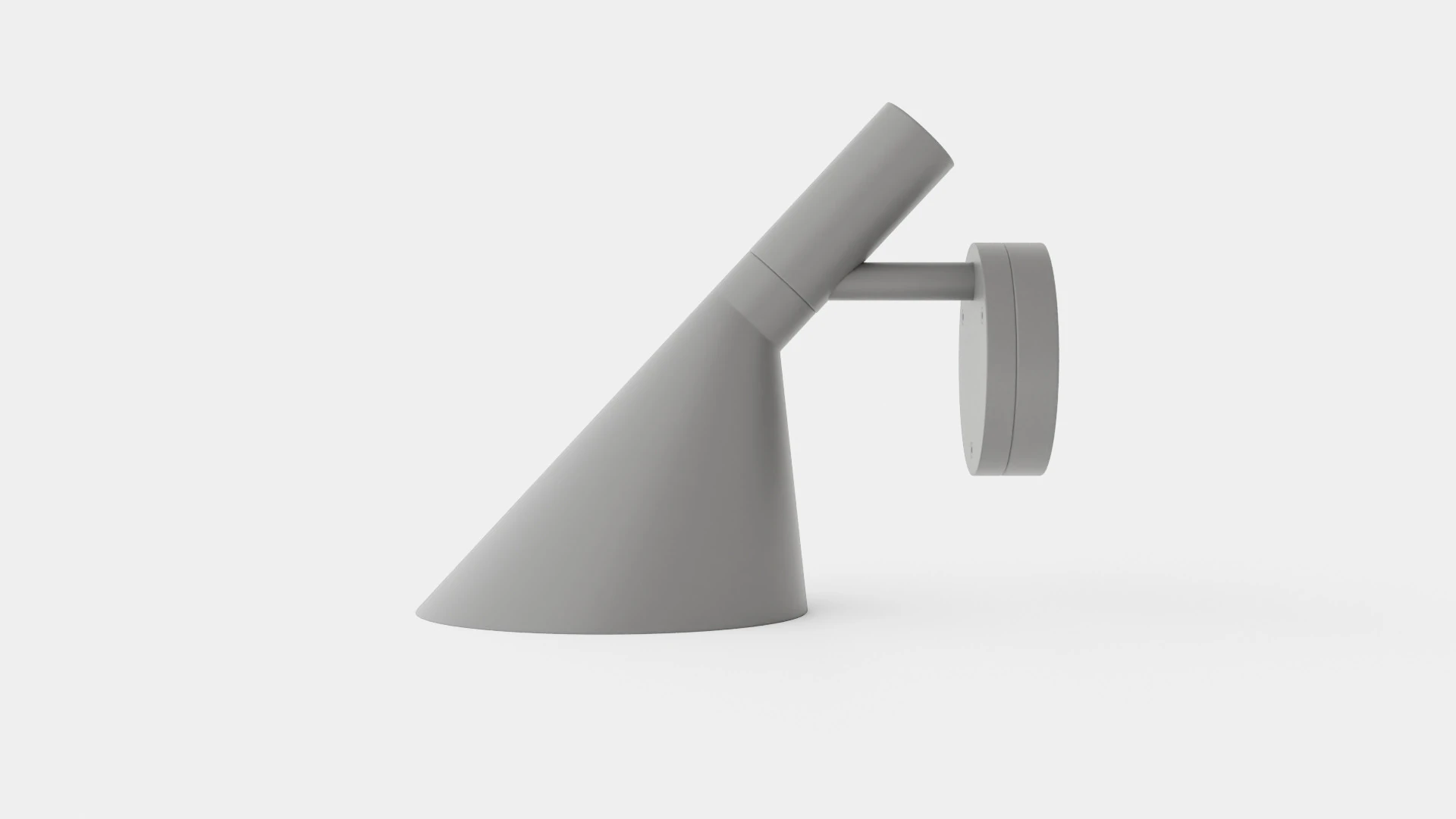 AJ 50 Wall Lamp 3D Model .c4d .max .obj .3ds .fbx .stl .blend 