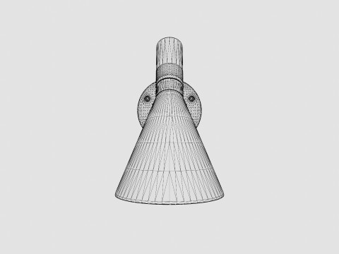 AJ 50 Wall Lamp 3D Model