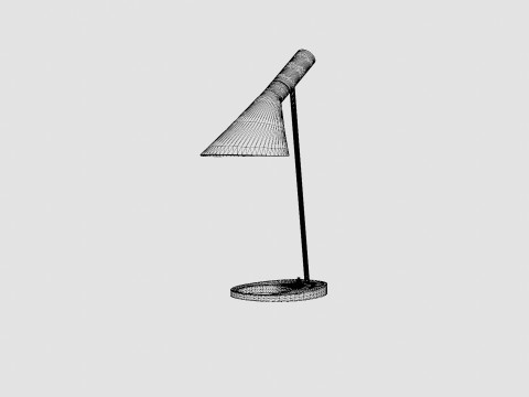 AJ Mini Table Lamp 3D Model