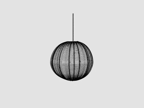 Alva Outdoor Lamp 3D Model