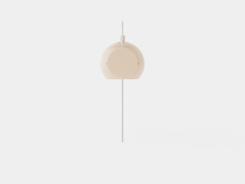 Ball Wall Lamp Bronze 3D 모델
