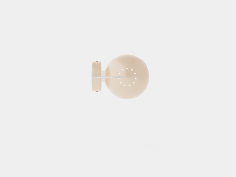Ball Wall Lamp Bronze 3D 모델