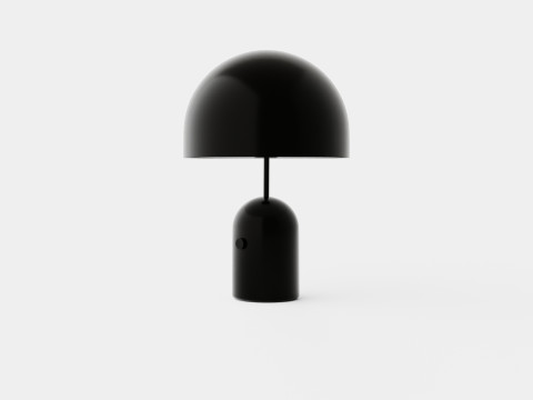 Bell Table Lamp Light Black Modelo 3D