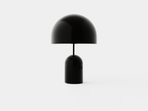 Bell Table Lamp Light Black Modelo 3D