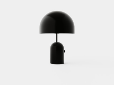 Bell Table Lamp Light Black Modelo 3D