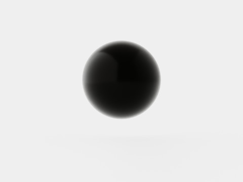 Bell Table Lamp Light Black Modelo 3D