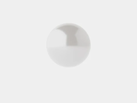 Bell Table Lamp Light Chrome 3D Model