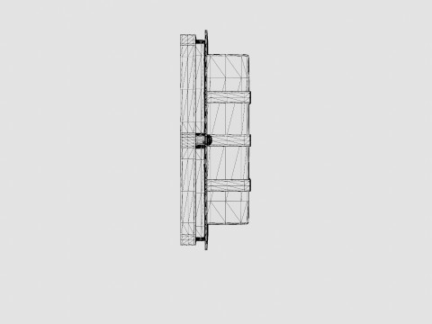 Boden Wall Fixture Lamp Model 3D