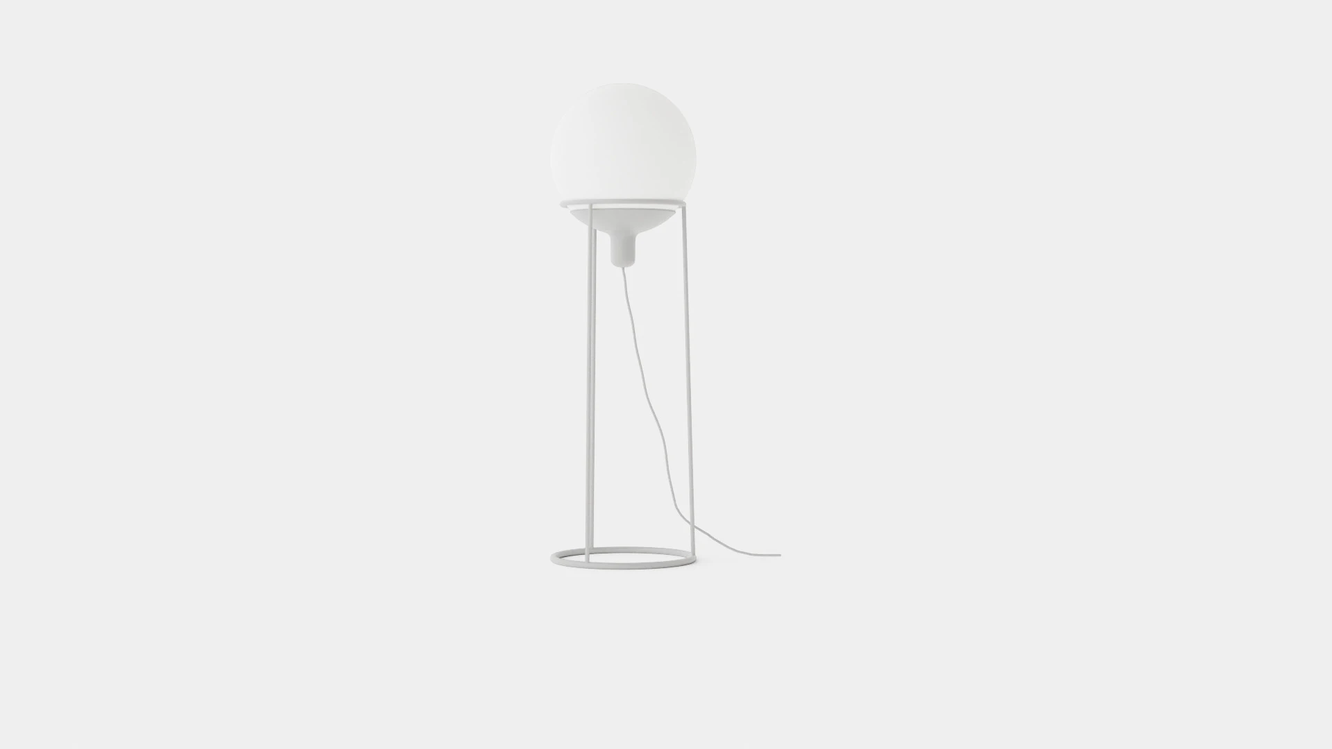 Bsweden Dolly Floor Lamp 3D Model .c4d .max .obj .3ds .fbx .stl .blend