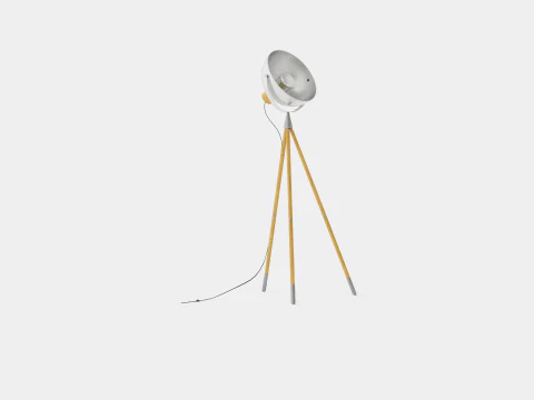 Buckler Floor Lamp 3D Model