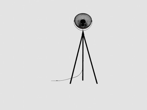Buckler Floor Lamp 3D Model