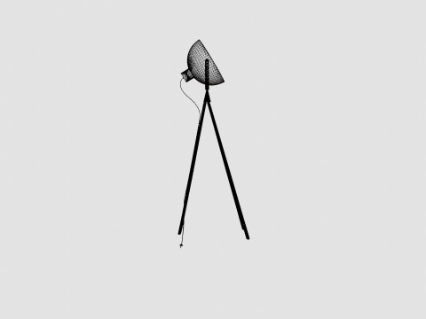 Buckler Floor Lamp 3D Model