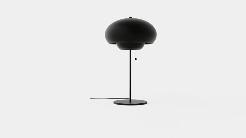 Champ Table Lamp 3D Model .c4d .max .obj .3ds .fbx .stl .blend