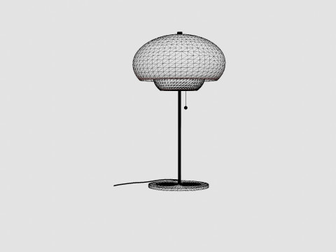 Champ Table Lamp 3D Model