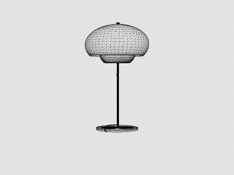 Champ Table Lamp 3D Model
