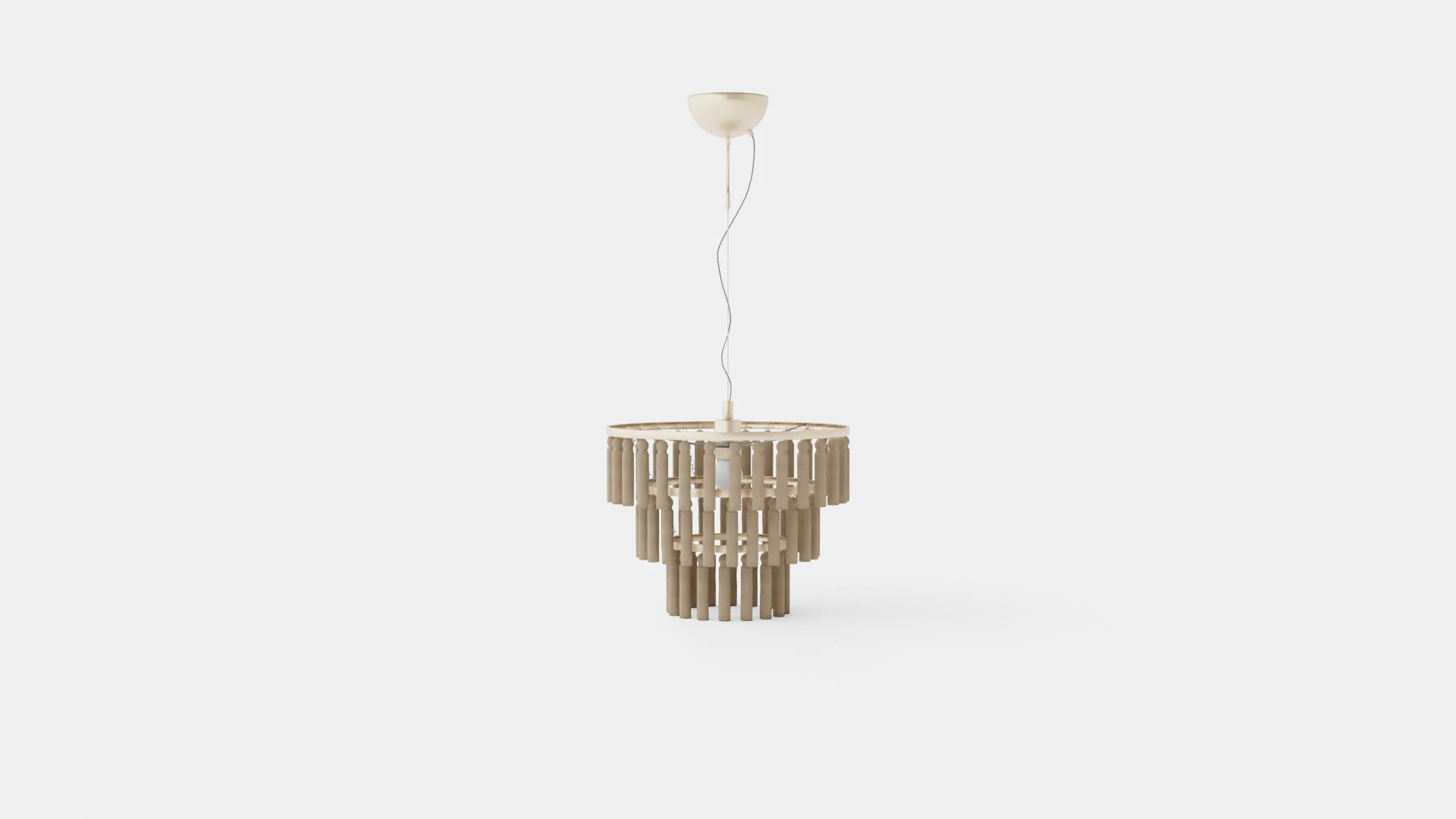 Chloe Ceiling Lamp Antique 3D Model .c4d .max .obj .3ds .fbx .stl .blend