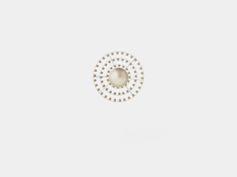 Chloe Ceiling Lamp Antique 3D Модель