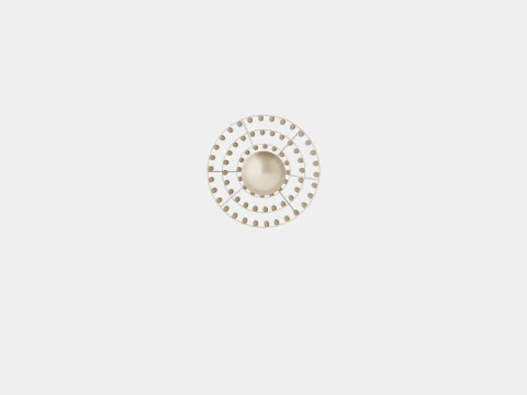 Chloe Ceiling Lamp Antique 3D Model