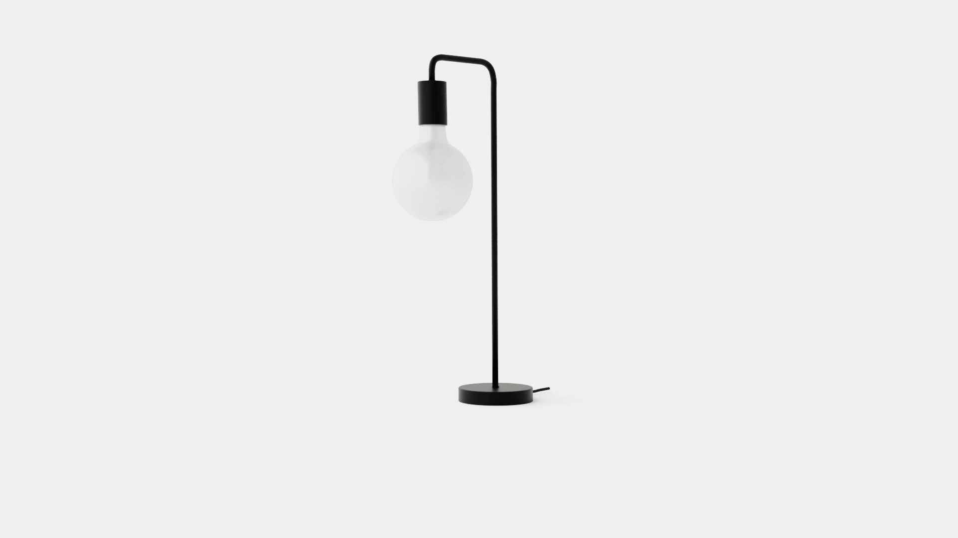 Cool Table Lamp 3D Model .c4d .max .obj .3ds .fbx .stl .blend 