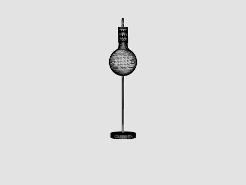 Cool Table Lamp 3D Model