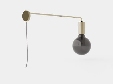 Cool Wall Lamp Model 3D