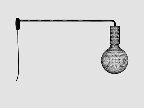 Cool Wall Lamp Model 3D