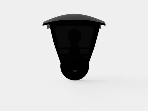 Creek Wall Lantern Lamp 3D Model