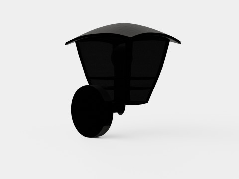 Creek Wall Lantern Lamp 3D Model