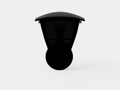 Creek Wall Lantern Lamp 3D Model
