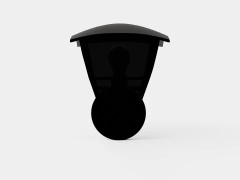 Creek Wall Lantern Lamp 3D Model