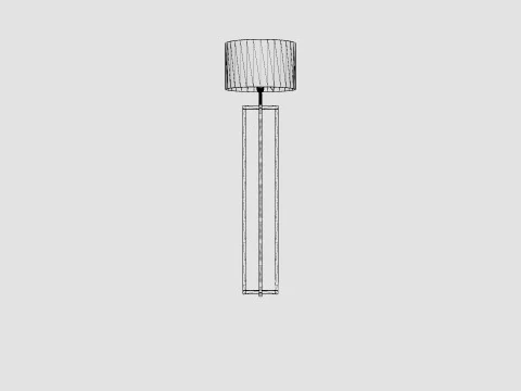 Curtis Floor Lamp 3D Model