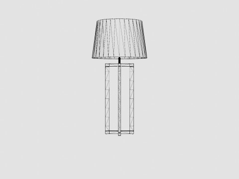 Curtis Table Lamp 3D Model